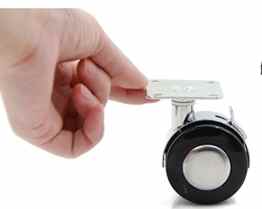 WXL/ Kabinett Rollen Riemenscheibe/Tisch Schreibtisch/Computer Couchtisch mit gebremsten Rollen/Rollen/flache Rad/Alufelgen