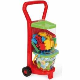 Wader Kinder Steck Bausteine Wagen Spielzeug Eimer Steine Bauklötze Spielfiguren
