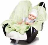 Wallaboo Einschlagdecke Sommer, Geeignet für Warme Tage, Gebrauch unterwegs in im Autositz