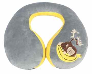 Walser 26080 Monkey Nackenrolle Nackenhörnchen ab 5 Jahre, grau