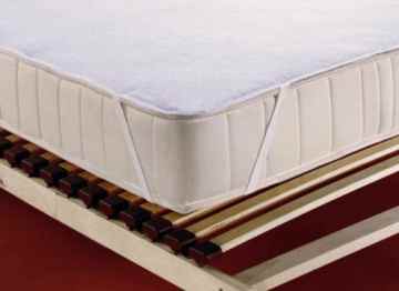 *Wasserundurchlässige Frottee Inkontinenz Matratzenauflage 70 x 140 cm weiß, OHNE PVC !!