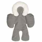 Weiche Baumwollbabyautositz Kinderwagen baby Snuzzler Sitzauflage und Piddle Pad Sitzschutz