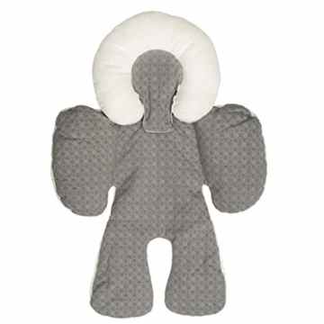 Weiche Baumwollbabyautositz Kinderwagen baby Snuzzler Sitzauflage und Piddle Pad Sitzschutz