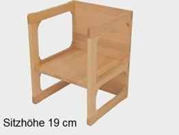 Wendestuhl Kinderstuhl 8030 massive Holz-Kindermöbel von Holzspielzeug-Peitz