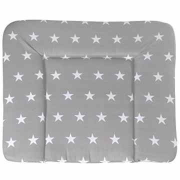 Wickeltischauflage Little Stars, wasserabweisend und abwaschbar • Wickelunterlage Wickel Tisch Auflage Aufsatz 85 x 75 Sterne