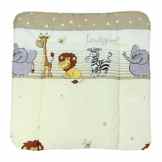Wickeltischauflage Stoff Wickelauflage mit Baumwollbezug Waschbar Wickelunterlage 70 x 70 cm / 75 x 85 cm