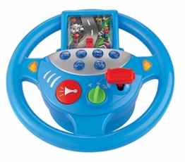 WinFun Geräusche Sound Lenkrad Kinder Fahrsimulator Auto Cockpit Fahrschule