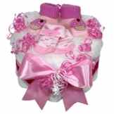 Windeltorten 100303 Babyboots „Girl“