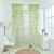 Wingogo Vorhänge Weide Blätter Muster Ländlichen Stil Offset Blind bedruckt Glas Garn für Wohnzimmer Schlafzimmer