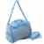XXL 3 tlg Baby Farbe hell blau Wickeltasche Pflegetasche Windeltasche Babytasche Reise Farbauswahl