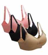 YIANNA Damen Still BH Komfort Schlafen Unterwäsche Schwangerschaft BHs ohne Bügel Nahtlose Krankenpflege