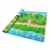 Yoliki Spielzeug Krabbeldecke Baby Spieldecke Tierwelt Sommer Wald Wasserdichte Spielmatte Kinder Paradies 200x180cm Spielbogen