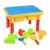 Yoliki Strand Sandtisch Wassertisch Tragbarer und Faltbarer Spieltisch Sand & Wasser Kinder Spielzeug ab 3 Jahren