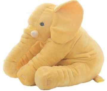 ZEARO Baby-weiches Plüsch-Elefant Schlafkissen Kids Lendenkissen Spielzeug 2 Sizes