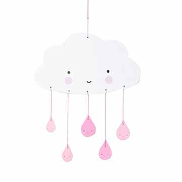 A Little Lovely Company – Mobile rosa Wolke -
