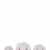 A little lovely Company – Wolken Minis (3-teilig) -
