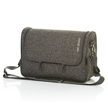 ABC Design 91299703 Changing Bag Track Wickeltasche, Grau -