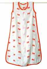 aden + anais 8040 – Mod About Baby – Fish Musselin Schlafsack,Large