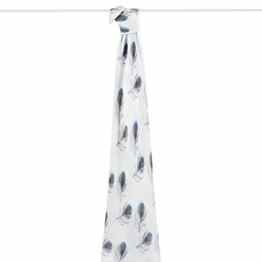aden + anais 8948G Silky Soft Single Swaddle Mela – Peacock