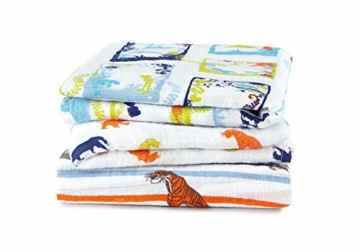 aden + anais Mulltücher Classic Musy 3er, Jungle Book (Disney Baby), 70x70cm