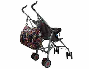 ADOO Handliche Baby-Windel-Wickeltaschen Wipeable Totes 4pcs Deluxe Wechselnde Tote Mama Handtaschen -