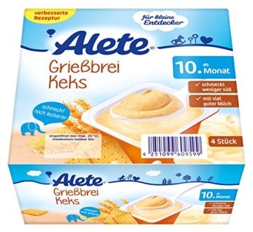 Alete Griessbrei Keks -
