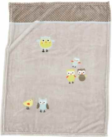 Alvi 931844166 Microfaser Decke „Birds“ -