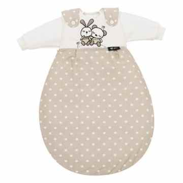 Alvi Baby-Mäxchen 3tlg. Super Soft Rabbit sandgrau 721-9 -