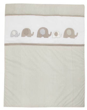 Alvi Krabbeldecke Spieldecke 100 x 135 Applikation -