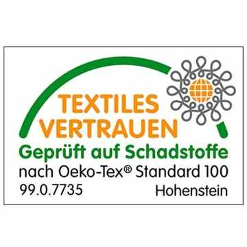 ALVI – Wasserdichte Betteinlage / Matratzenauflage – 50 x 70 cm – Schadstoffgeprüft nach Öko-Tex Standard 100 – beidseitig 100% Baumwolle mit innenliegendem, atmungsaktivem PU-Nässeschutz -