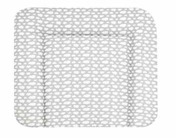 Alvi Wickelauflage 70×85 cm Molly Wolke silber 653-9 -