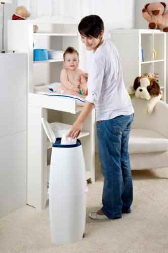Angelcare Windeleimer Comfort, Weiß -