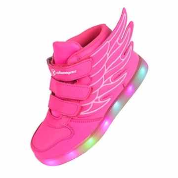 Angin-Tech Multi-Color-Blink LED Kinderschuhe Turnschuhfreizeitschuh Leucht Kinderschuhe für Dank, der Weihnachten Halloween mit CE-Zertifikat -