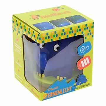 ANSMANN Sternenlicht Elefant LED zauberhafter Sternenhimmel-Projektor Nachtlicht Lampe Einschlafhilfe für Baby/Kinder/Erwachsene – superschönes Geschenk (Sendung mit der Maus) -