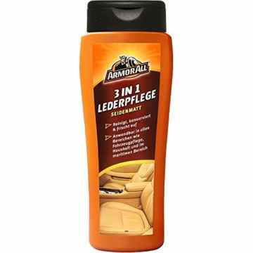 ARMOR ALL 3in1 Lederpflege seidenmatt 250 ml GAA13250GE, Reinigung, Pflege und Auffrischung mit UV-Schutz -