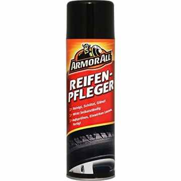 ARMOR ALL Reifenpfleger 500 ml GAA47600GE, Reinigung, Politur und Schutz durch Aerosol-Schaum -