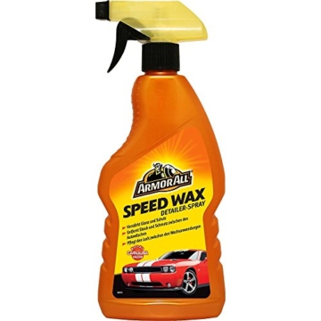 ARMOR ALL Speed Wax Spray 500 ml GAA44500GE, unglaublicher Glanz + Farbauffrischung -