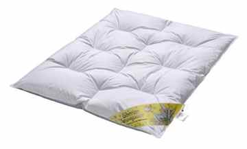 ARO 100% Snowgoose Kinderbettdecke,100×135 cm, weisse Sibirische 100% Schneegänsedaune,470033,SUPERLUXE -