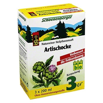 ARTISCHOCKENSAFT Schoenenberger 600 ml Saft; -