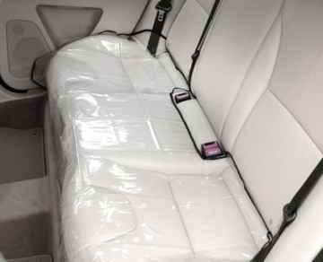 Asmi Schutzfolie für Autositzbank / Rückbank -