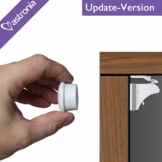 astronia Baby Safety Magnetic Cabinet Locks – No Tools Or Screws Needed, No Damage to your Furniture, (apply to your cabinets /cupboard/ drawers) 4 Locks + 1 Key