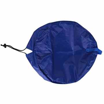 Aufräumdecke Spieldecke [Zanasta® ] Tasche Aufbewahrung Beutel Spielzeugaufbewahrung Blau -