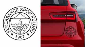 Auto Car Sticker Macbook pro Air Aufkleber FB Kadiköy Fenerbahce Istanbul -
