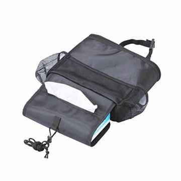 Auto Rücksitz Organisator By Dadasd, Auto-Sitztasche, Sitzlehne Organizer,Multi Pocket Rücksitztasche Organizer ,Travel Aufbewahrungstasche,Speicher Beutel Cooler Wrap Flaschentasche mit Netztaschen, Kühlung und Isolierung Funktion -