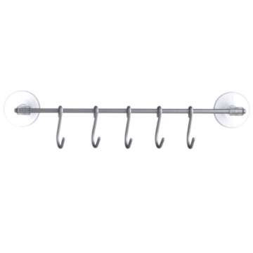 Axentia 282465 Hakenleiste Trondheim Aluminium -