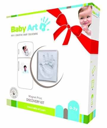 Baby Art Discovery Kit – Set zum Erstellen eines Magneten mit Hand- oder Fußabdruck Ihres Kindes -