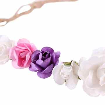 Baby Haarband Stirnband Kopfband Blumen Deko LianLe -