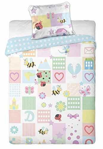 Baby Home Kinderbettwäsche Bettwäsche 100×135 cm (Oeko Tex Standard 100) -