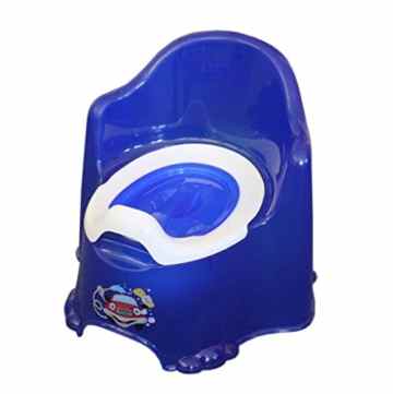 Baby Junge Kinder WC Toilette Töpfchen Toilettentrainer Toilettensitz in Blau -
