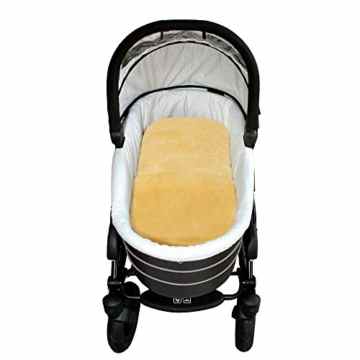Baby-Lammfell Schafslammfell Kinderwagen u. Buggy/Heitmann Felle -